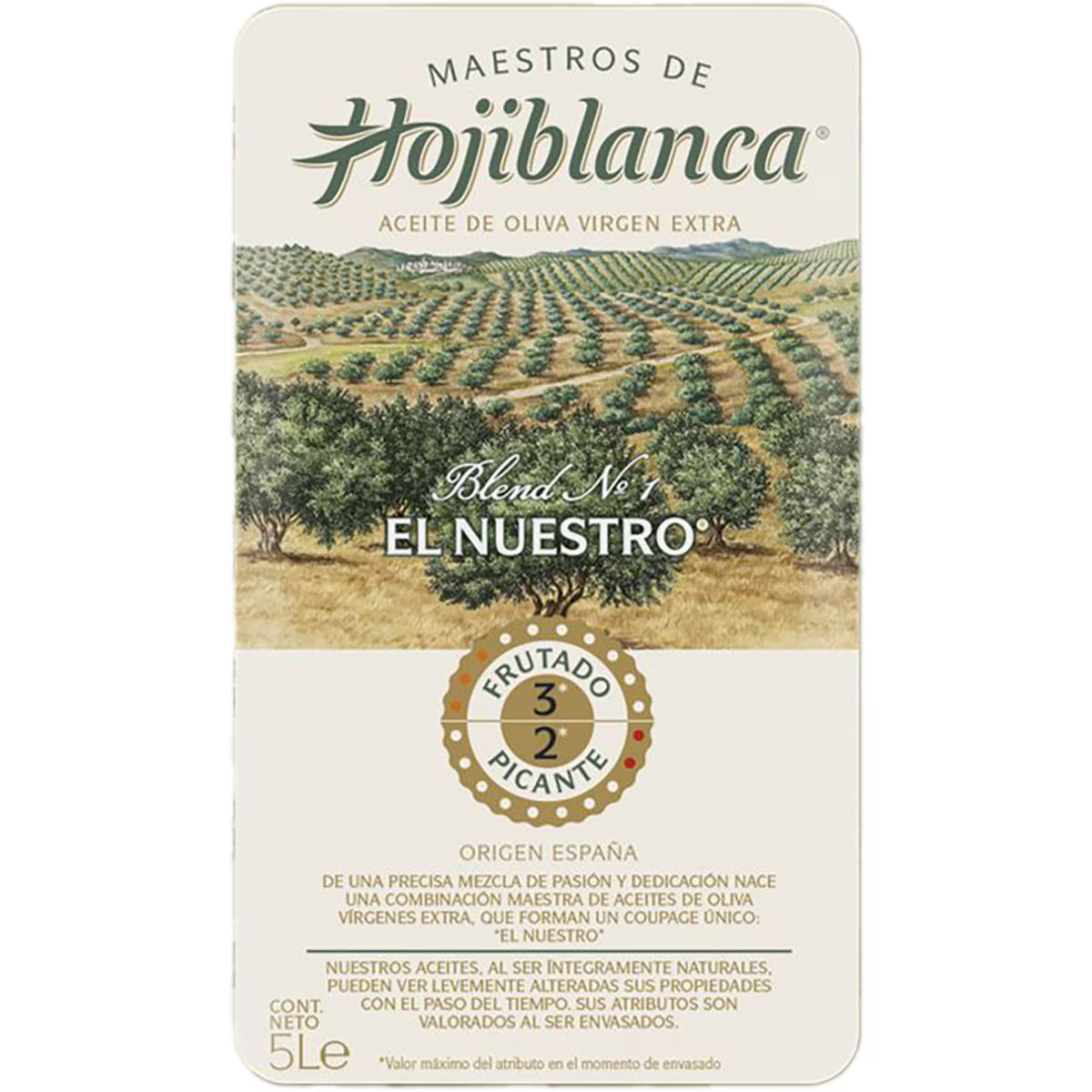 Aceite de Oliva Virgen Extra 5L